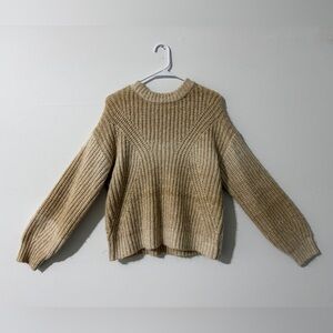 a new day Beige Crew Neck Sweater